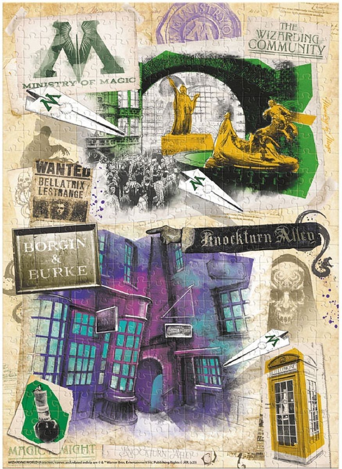 Пъзел DODO - Министерство на магията - 450 части