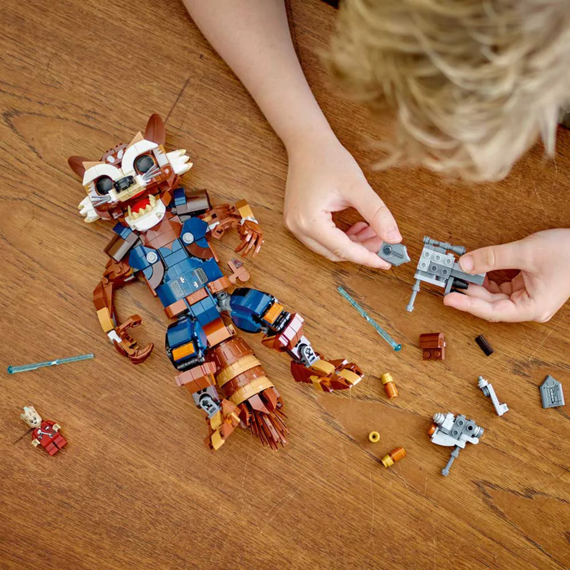 LEGO® Marvel Ракета и бебе Грут 76282