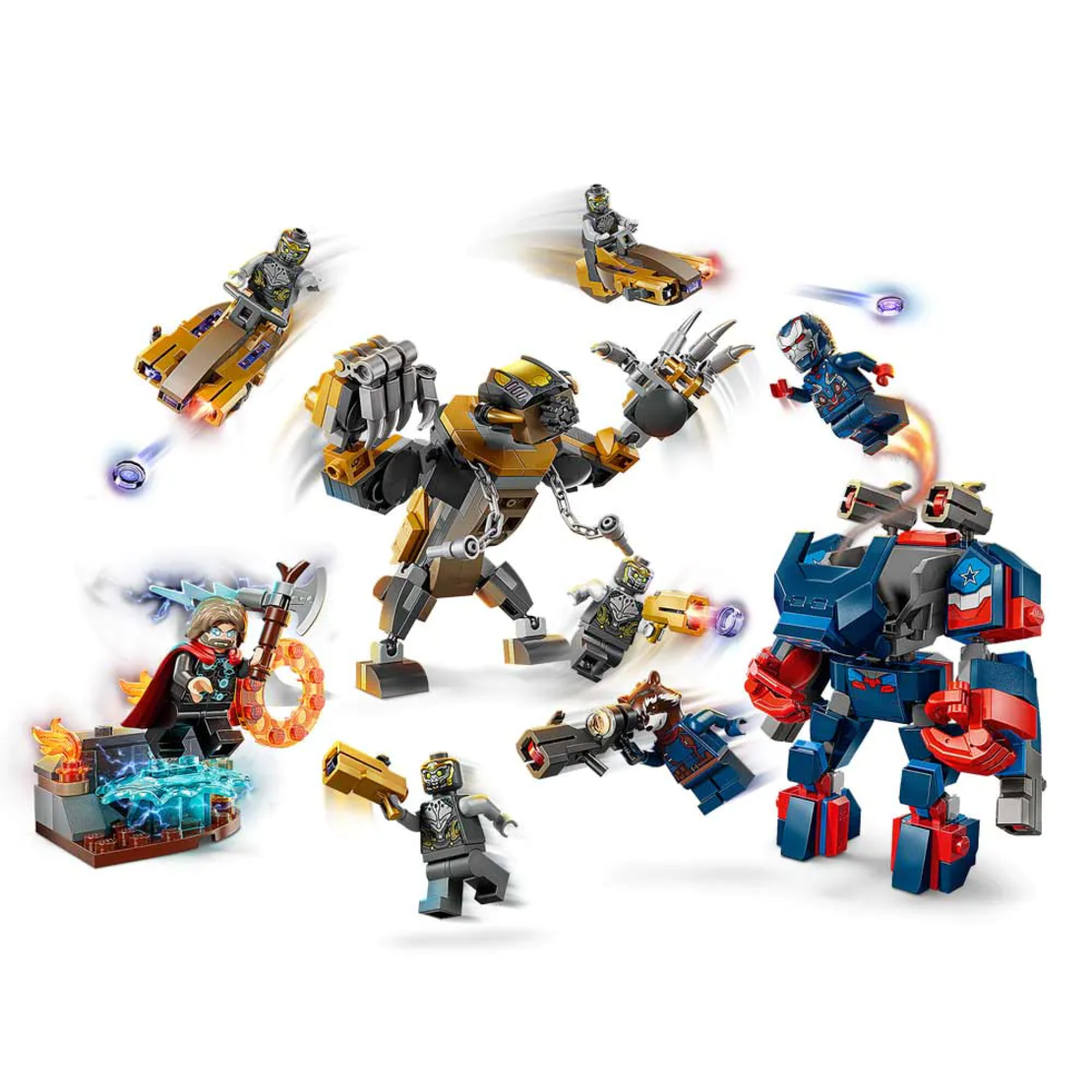 LEGO® Marvel Отмъстителите - Тор срещу Читаури 76322