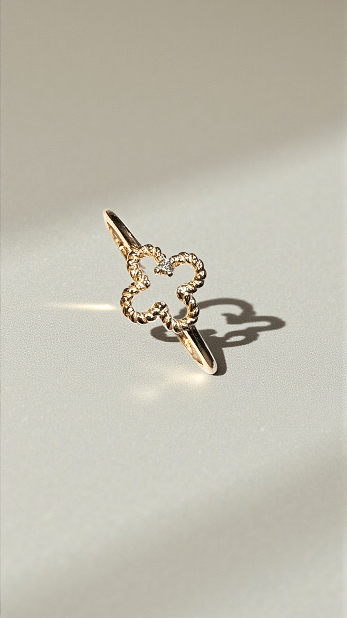 Златен пръстен  Lucky Clover- Lusy