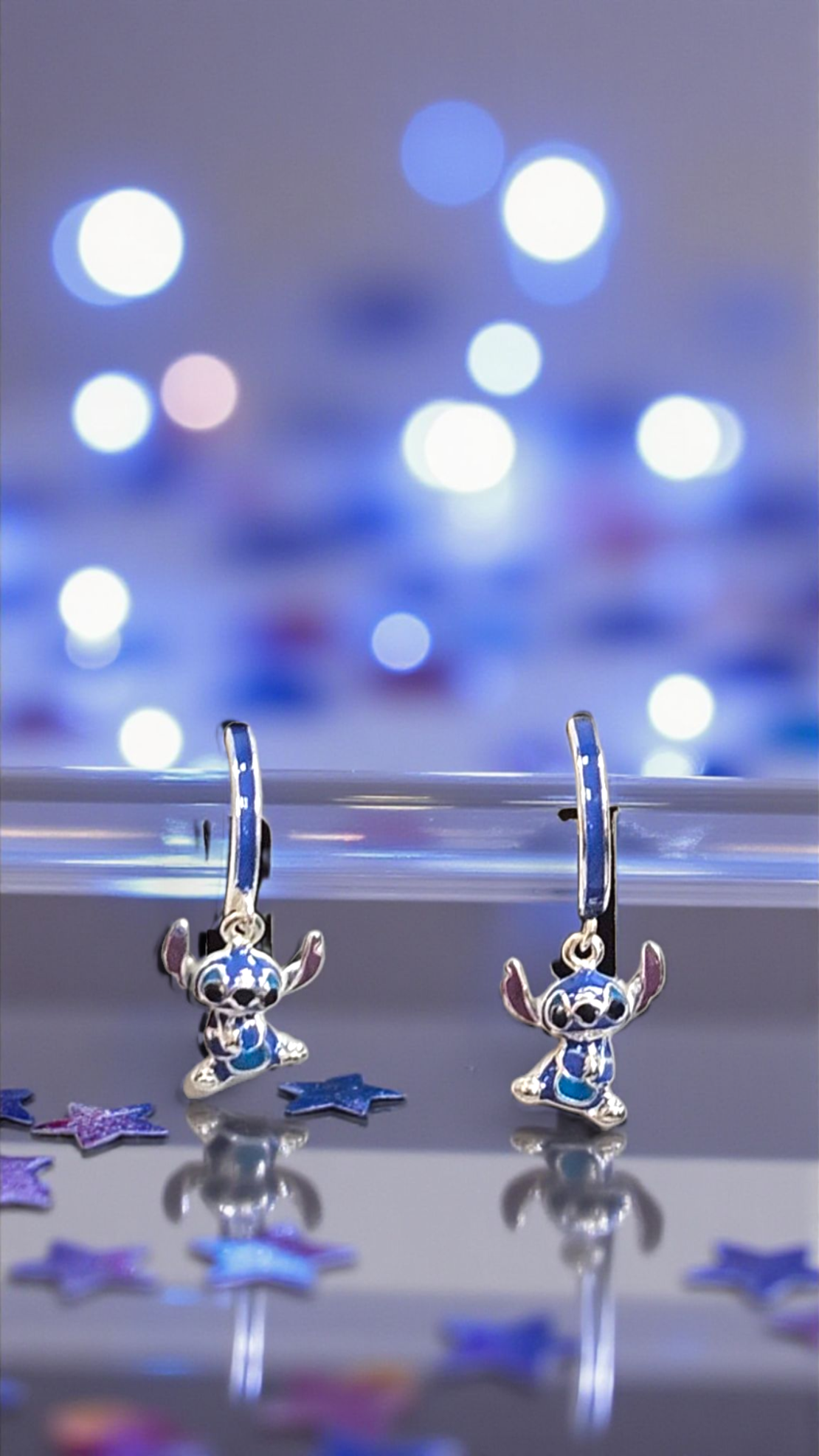 Сребърни обеци Disney