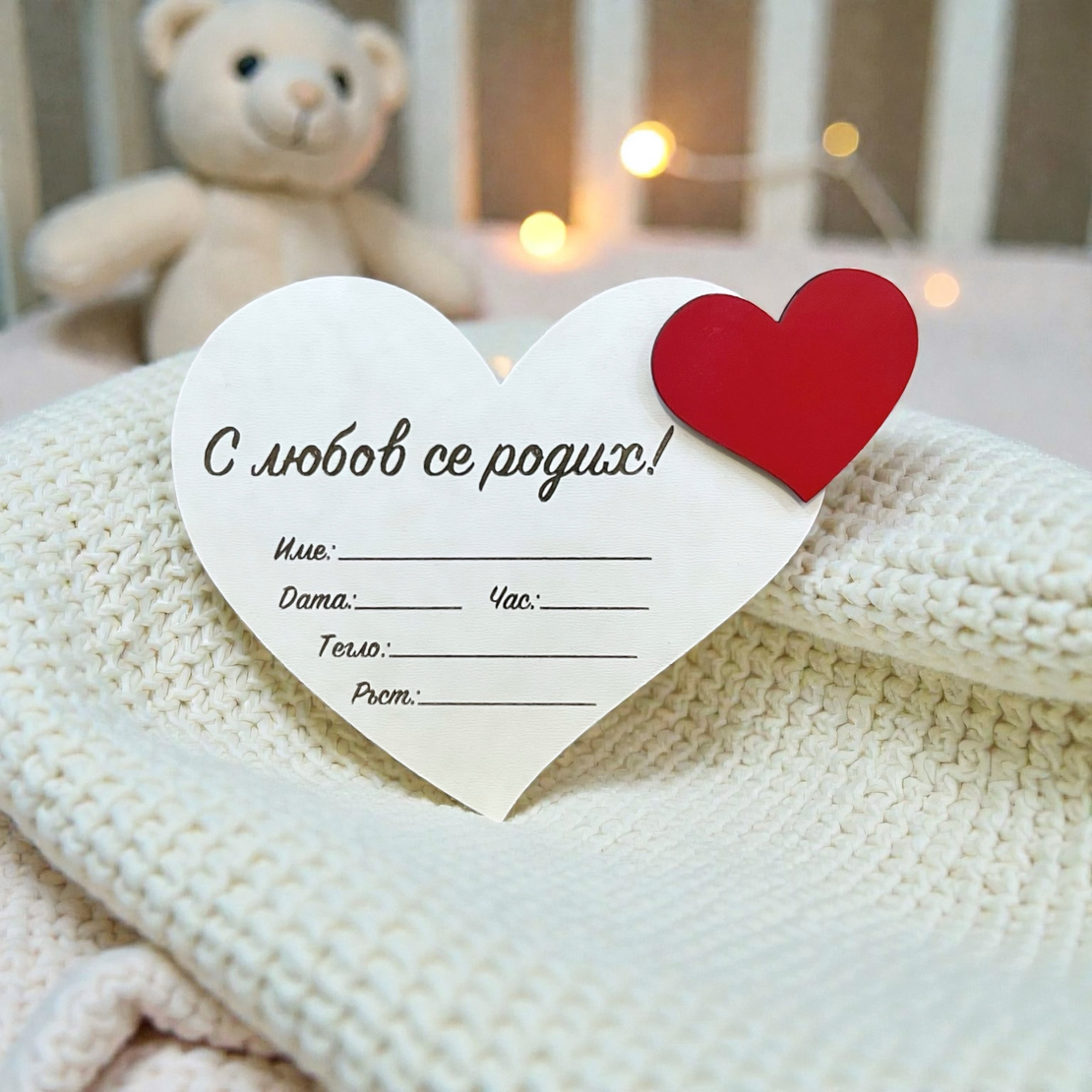 Малка визитка 