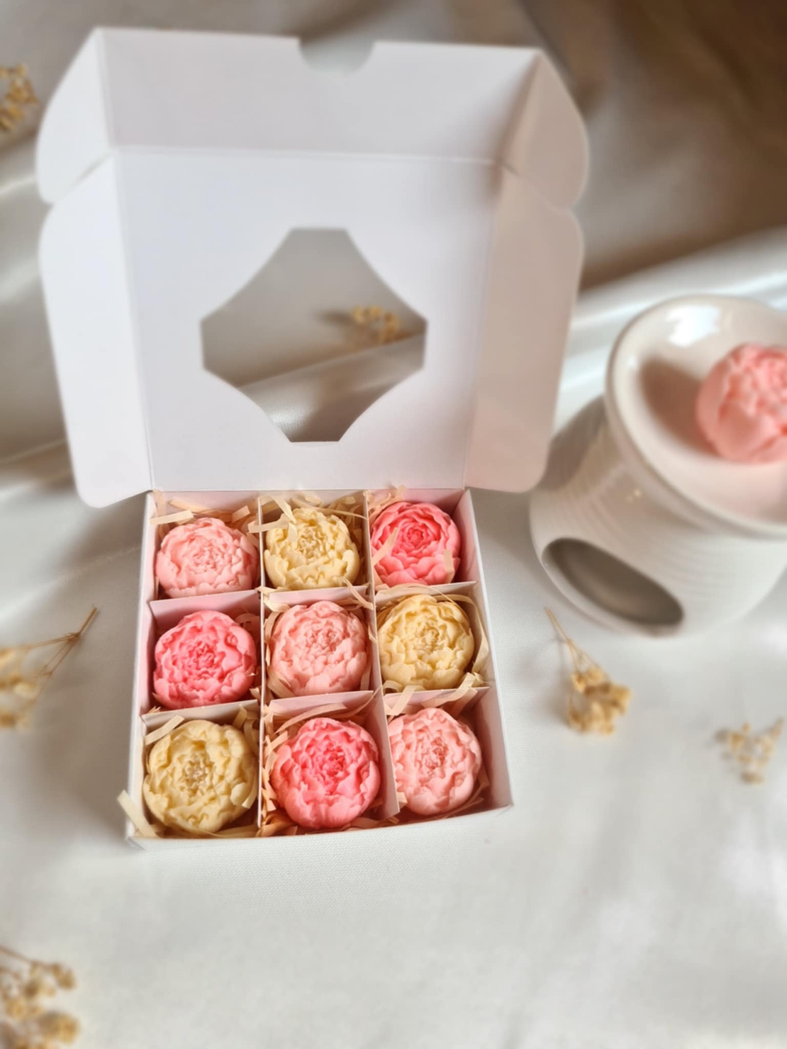 Ароматни восъчни мелтове „Ароматна градина“ – комплект 9 бр.