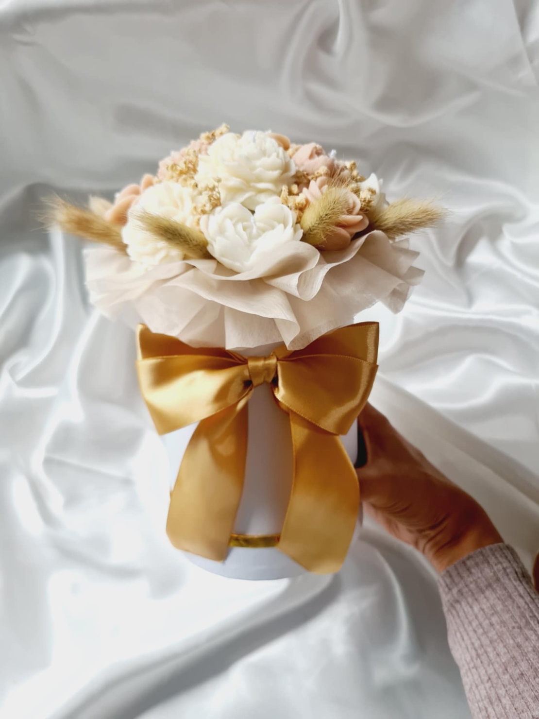 Авторски букет „Sand Bloom Harmony“