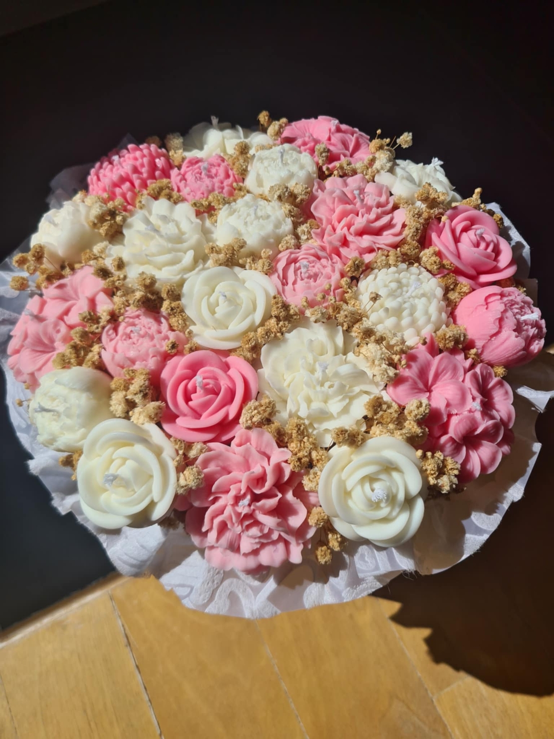 Авторски букет „Pink Bloom Symphony“