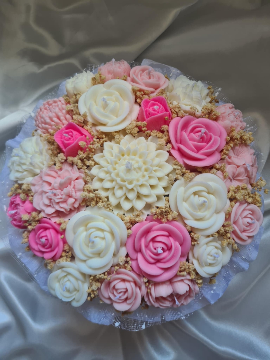 Авторски букет „Pink Garden“