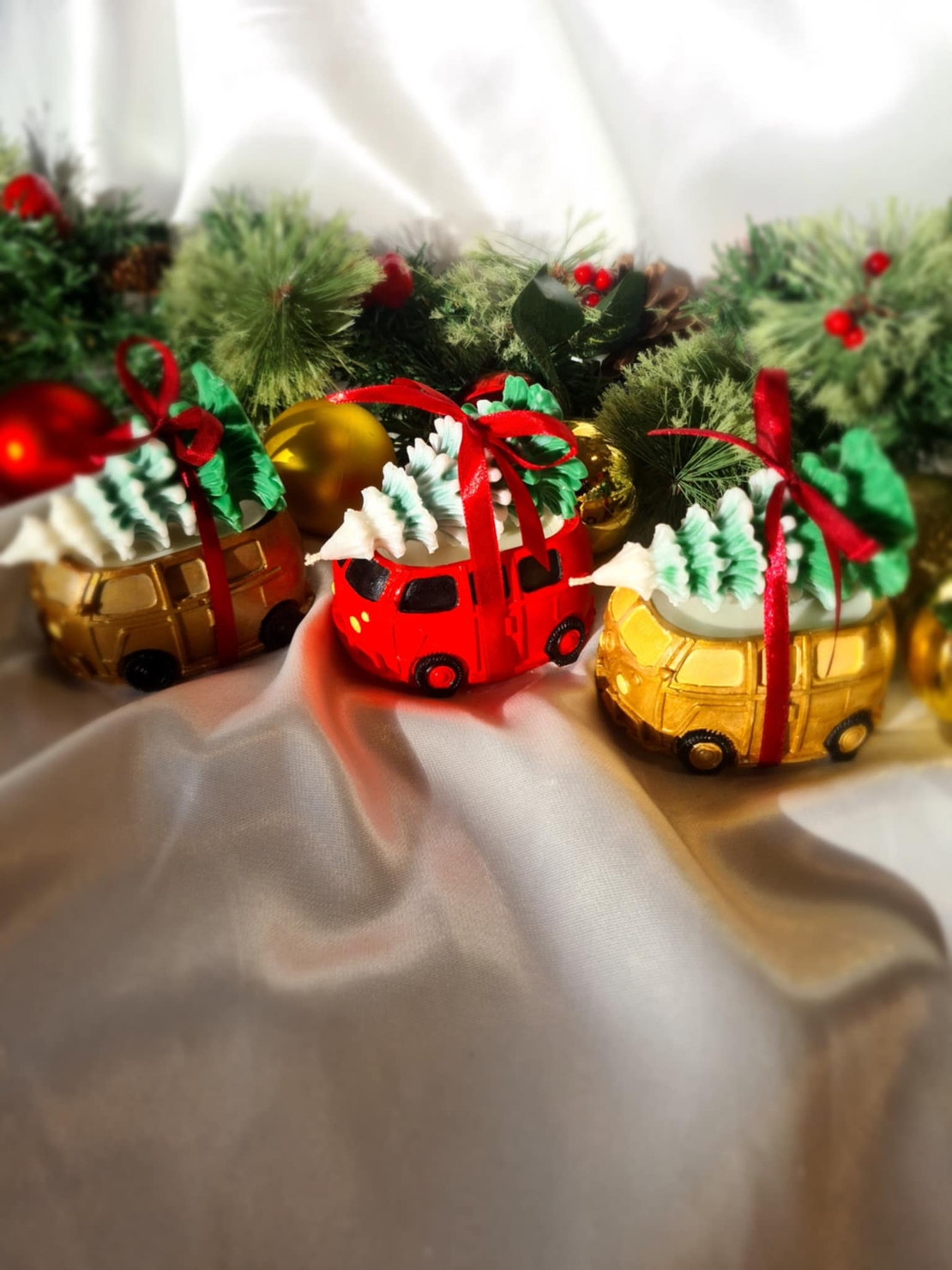 Коледни кемперчета със свещ – празнична лимитирана колекция