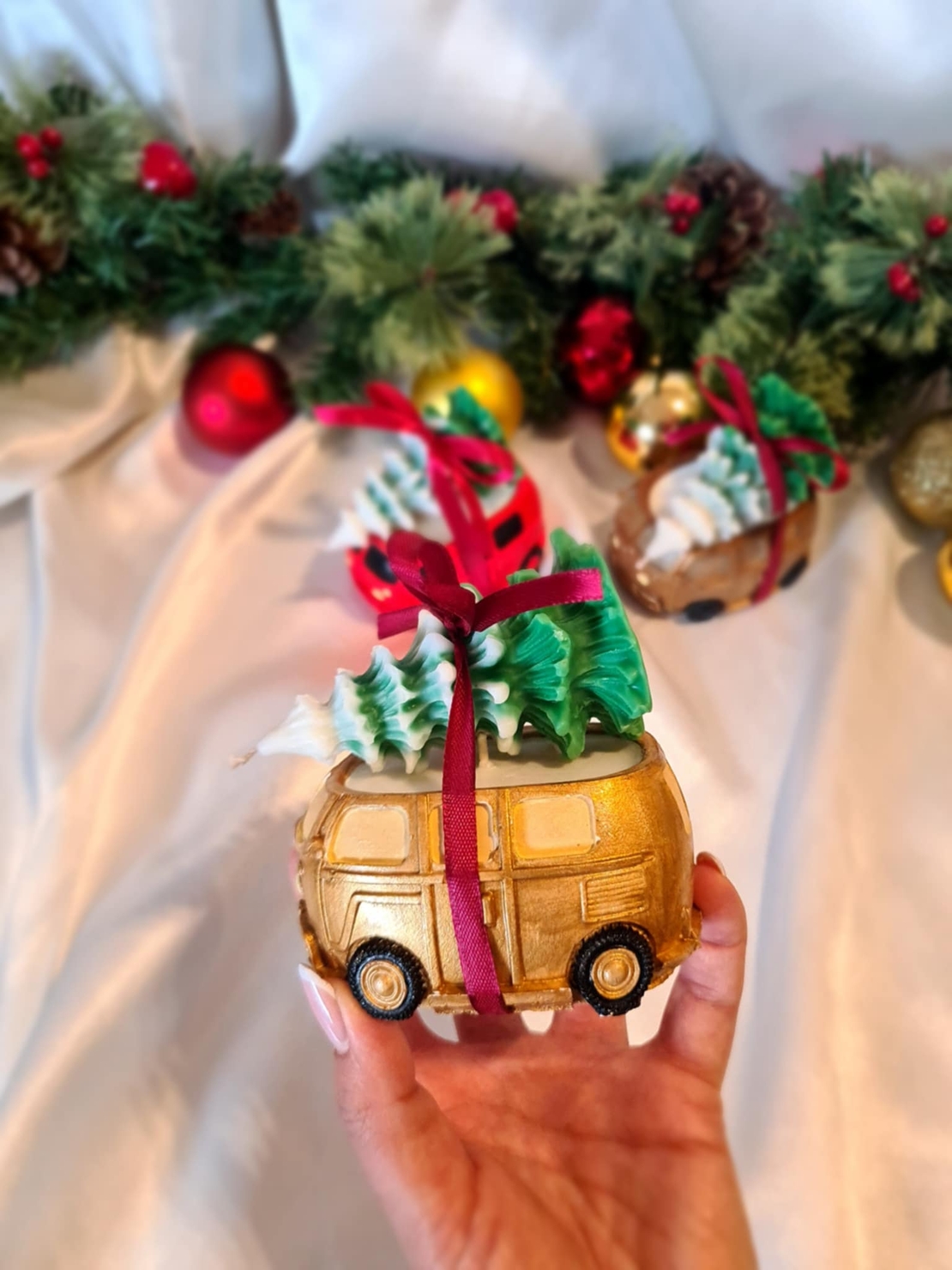 Коледни кемперчета със свещ – празнична лимитирана колекция