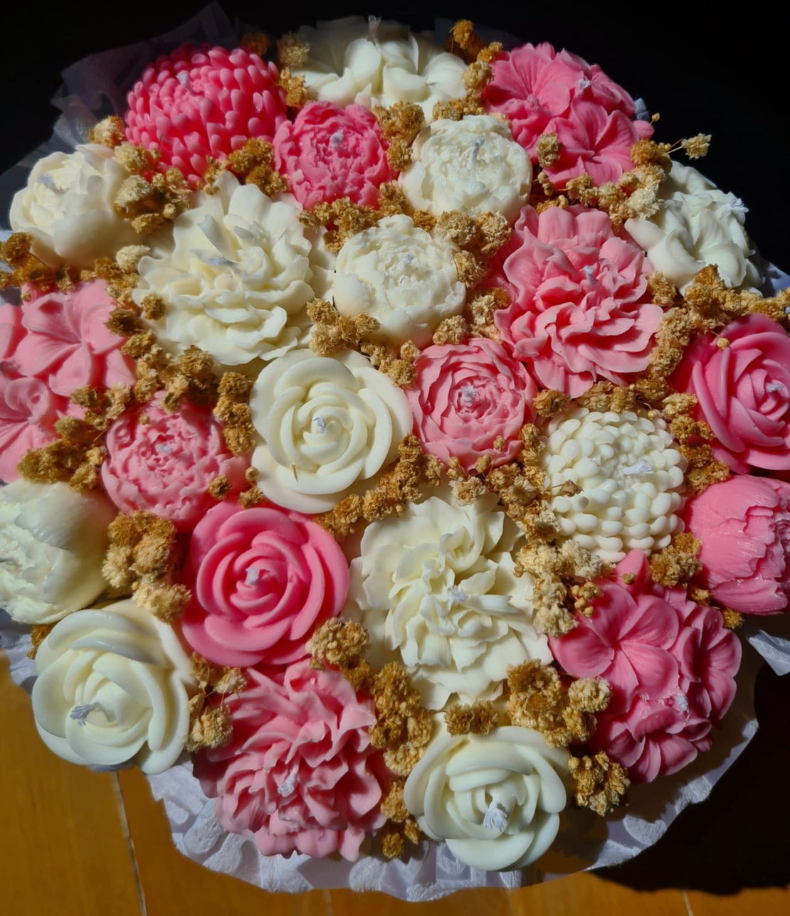 Авторски букет „Pink Bloom Symphony“