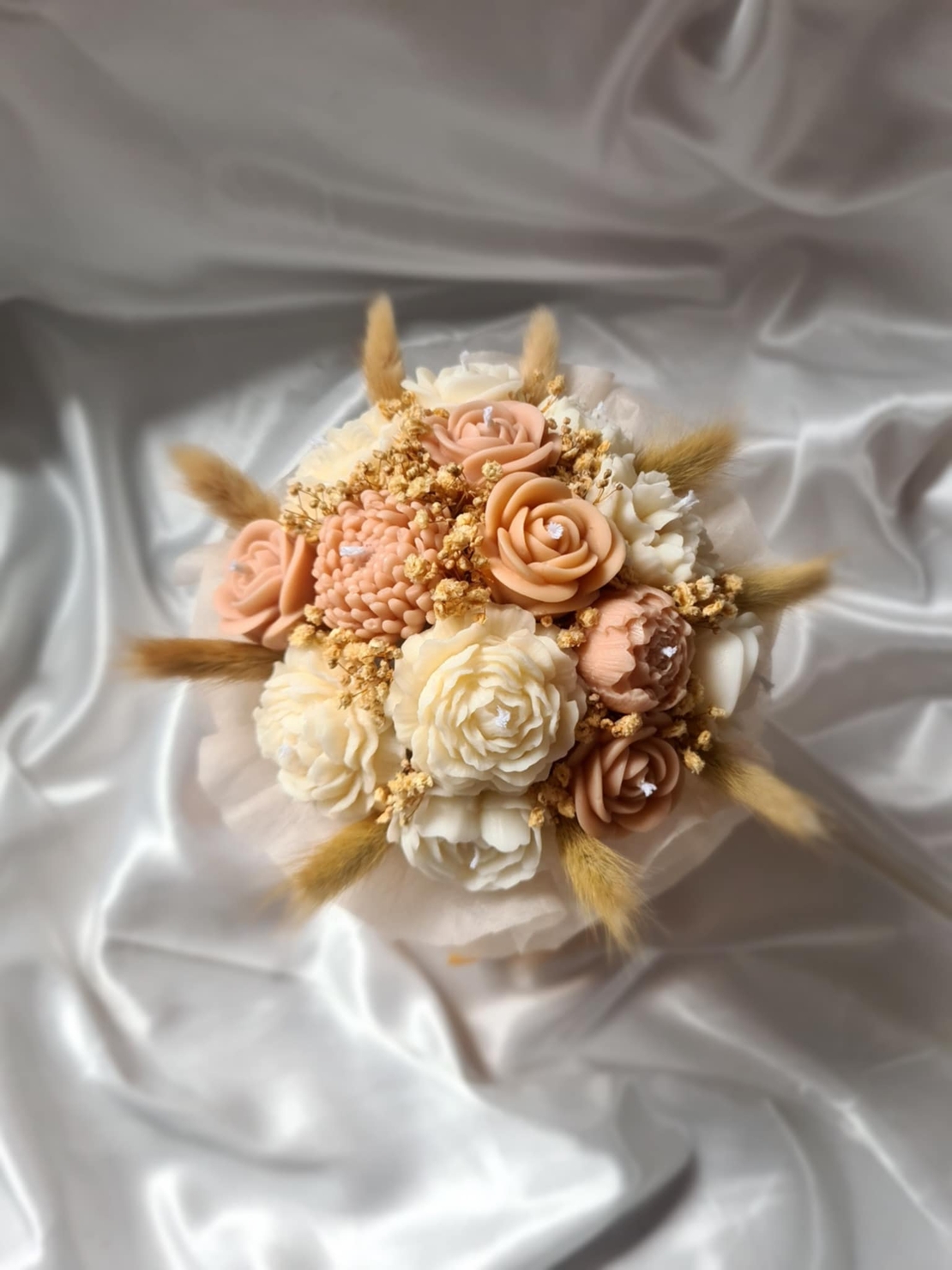 Авторски букет „Sand Bloom Harmony“