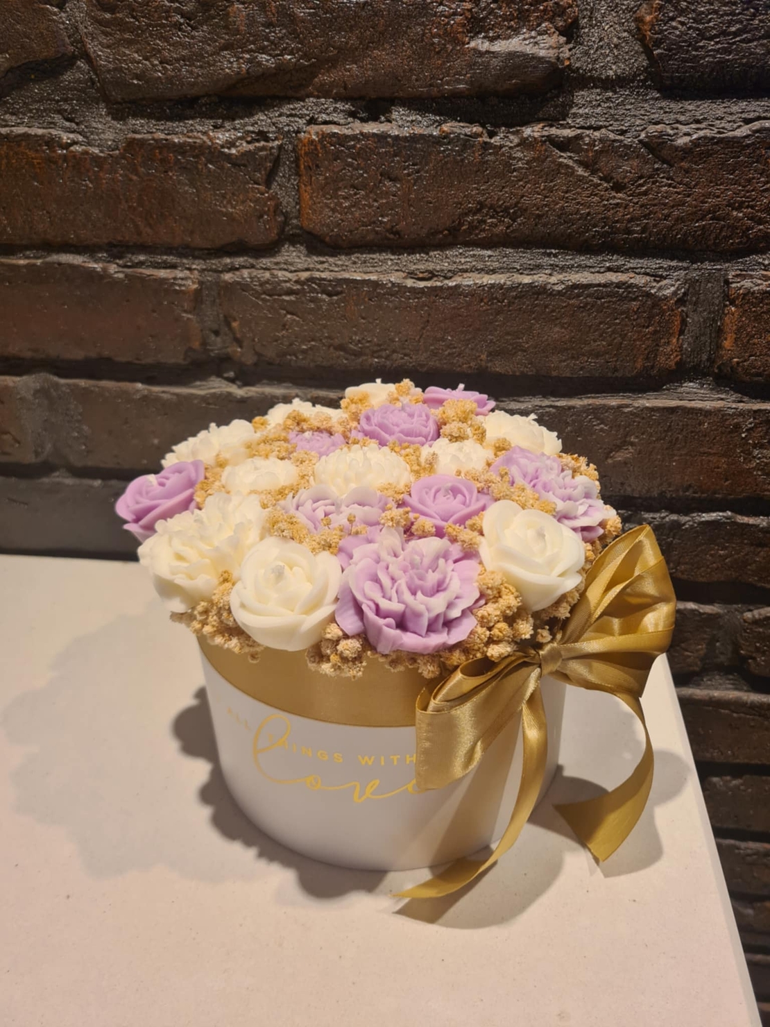 Авторски букет „Lavender Luxe“