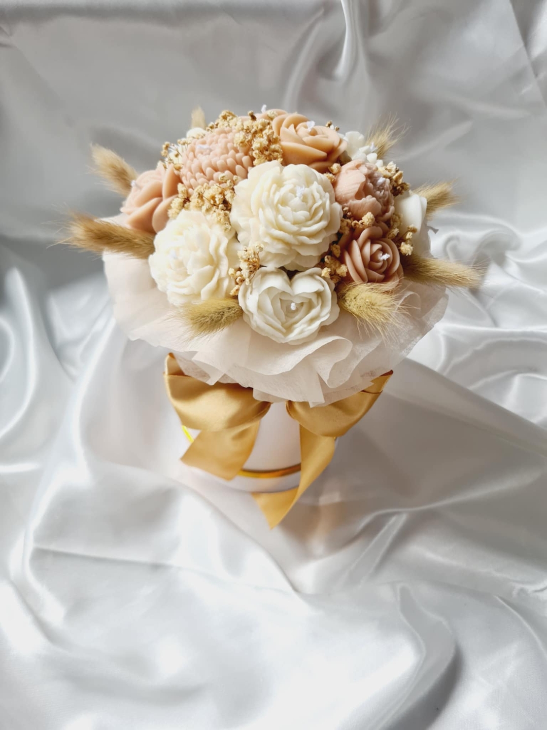 Авторски букет „Sand Bloom Harmony“