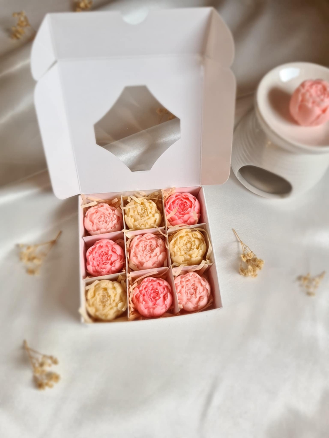 Ароматни восъчни мелтове „Ароматна градина“ – комплект 9 бр.