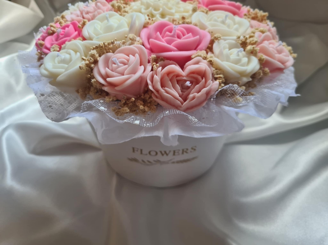 Авторски букет „Pink Garden“