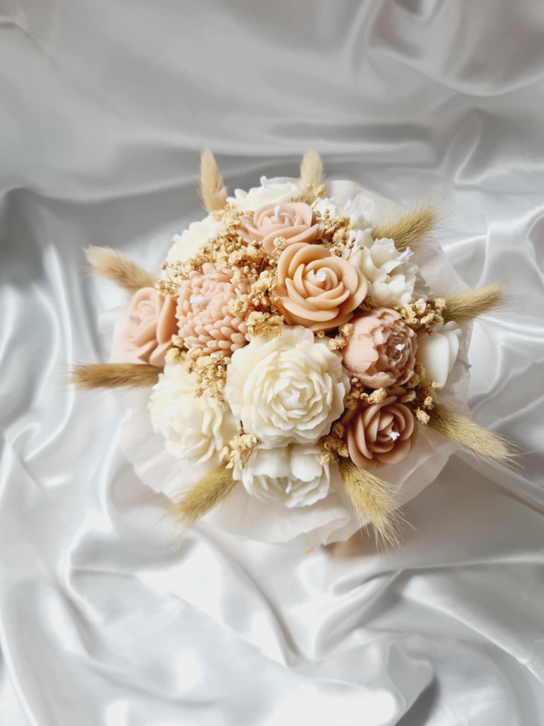 Авторски букет „Sand Bloom Harmony“