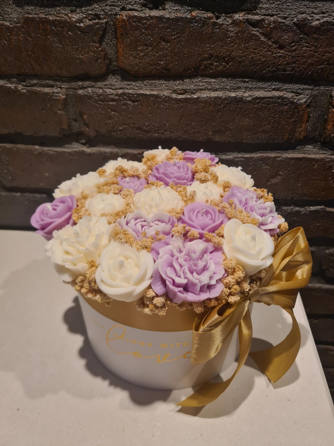 Авторски букет „Lavender Luxe“