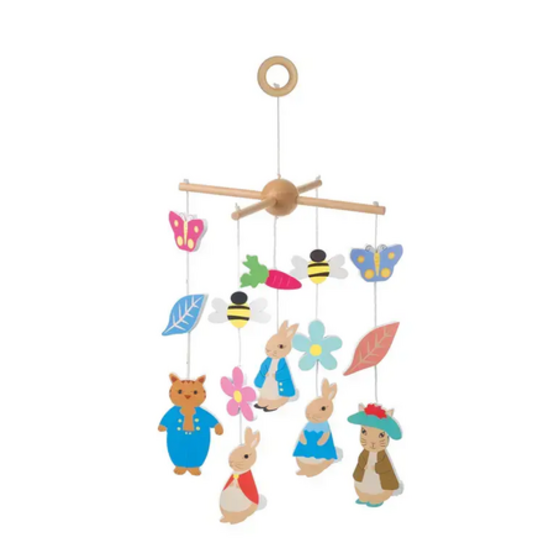 Дървена висяща играчка, Peter Rabbit