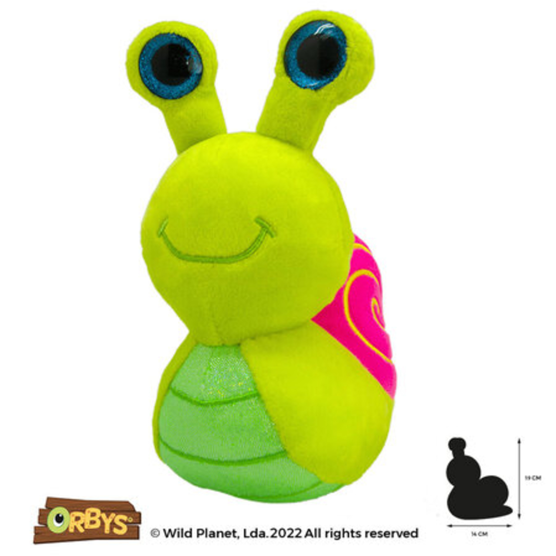 Плюшена играчка, Охлюв 19см. Wild Planet