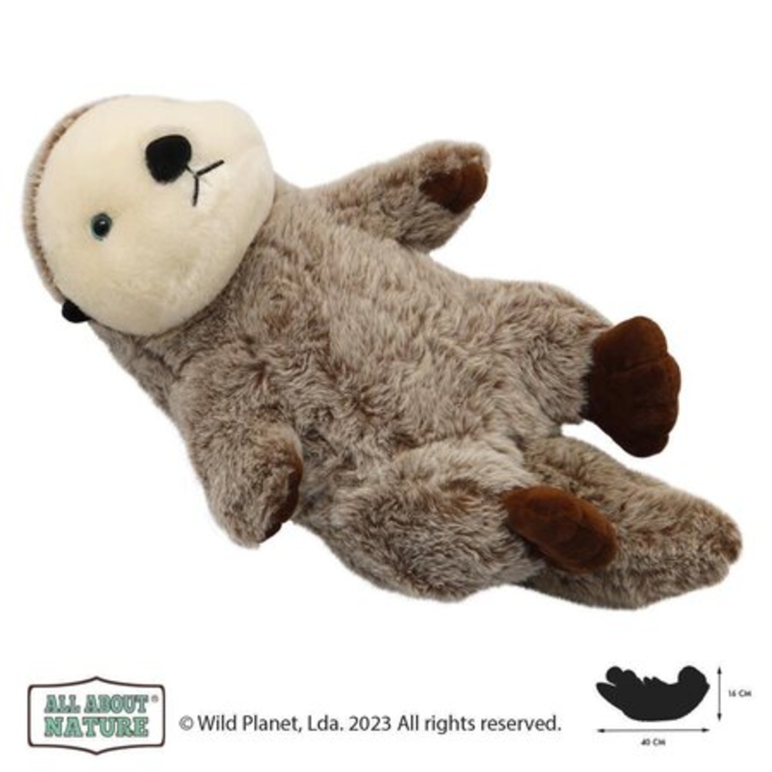 Плюшена играчка, Морска видра 40см. Wild Planet