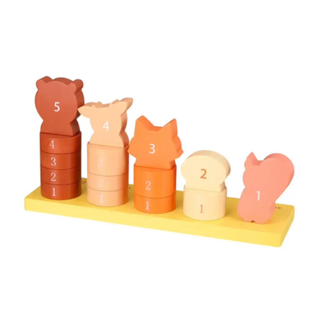 Низанка за броене с животни - Woodland Animals