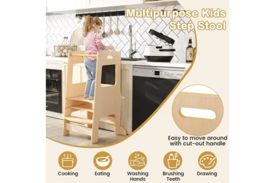 Обучителна монтесори кула 2в1, Costway