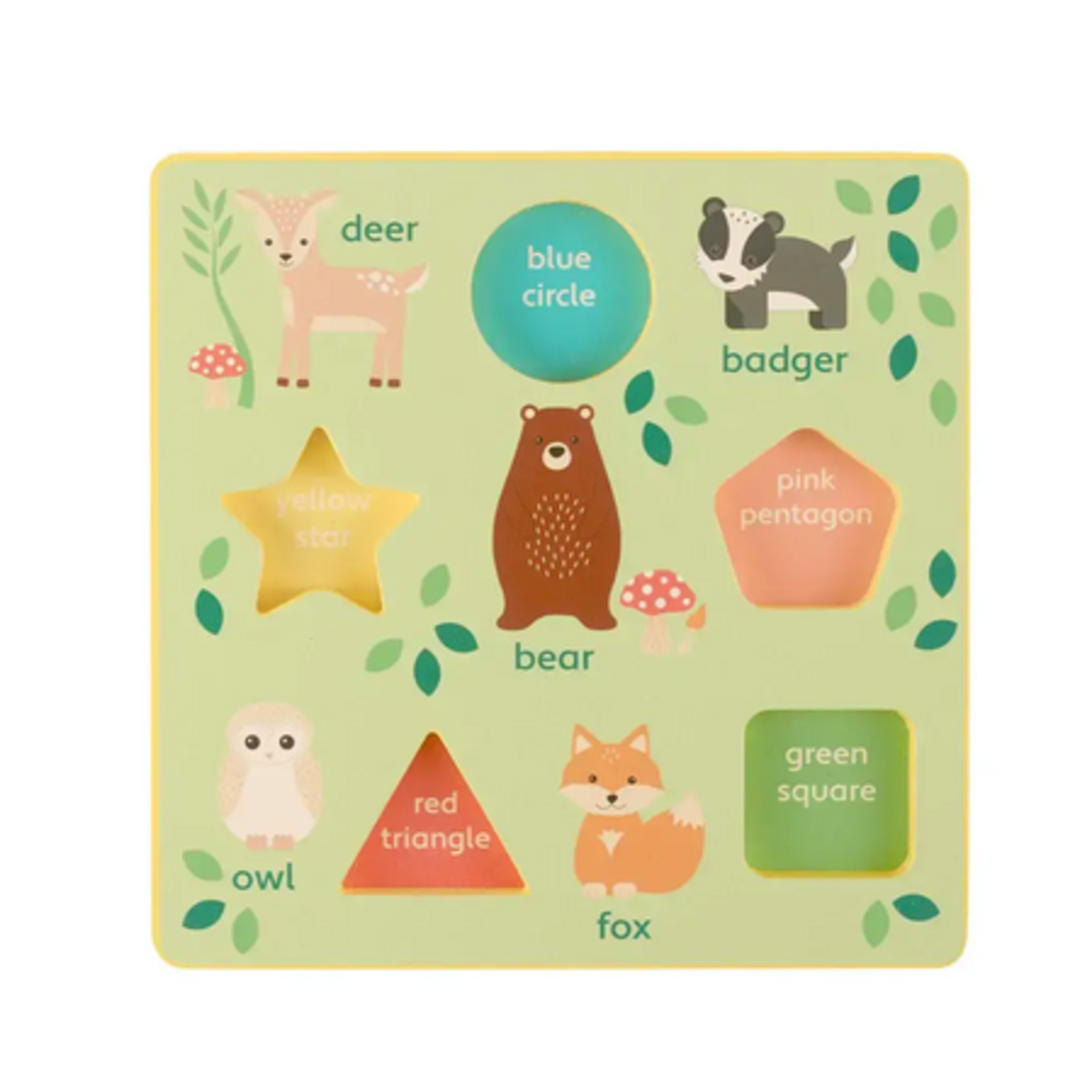 3D Пъзел с животни - Woodland Animals