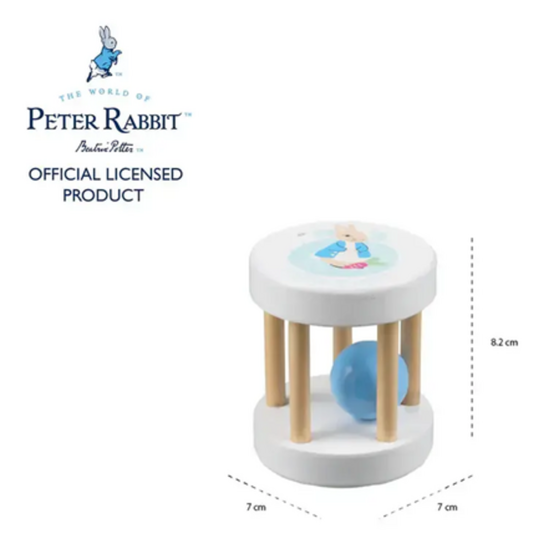 Бебешка играчка, Дрънкалка Peter Rabbit FSC
