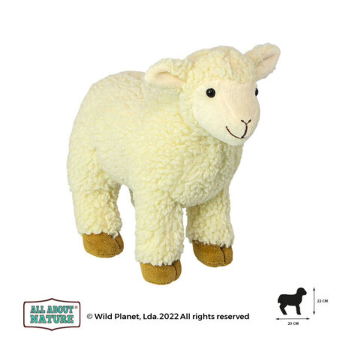 Плюшена играчка, Бебе овца 23см. Wild Planet