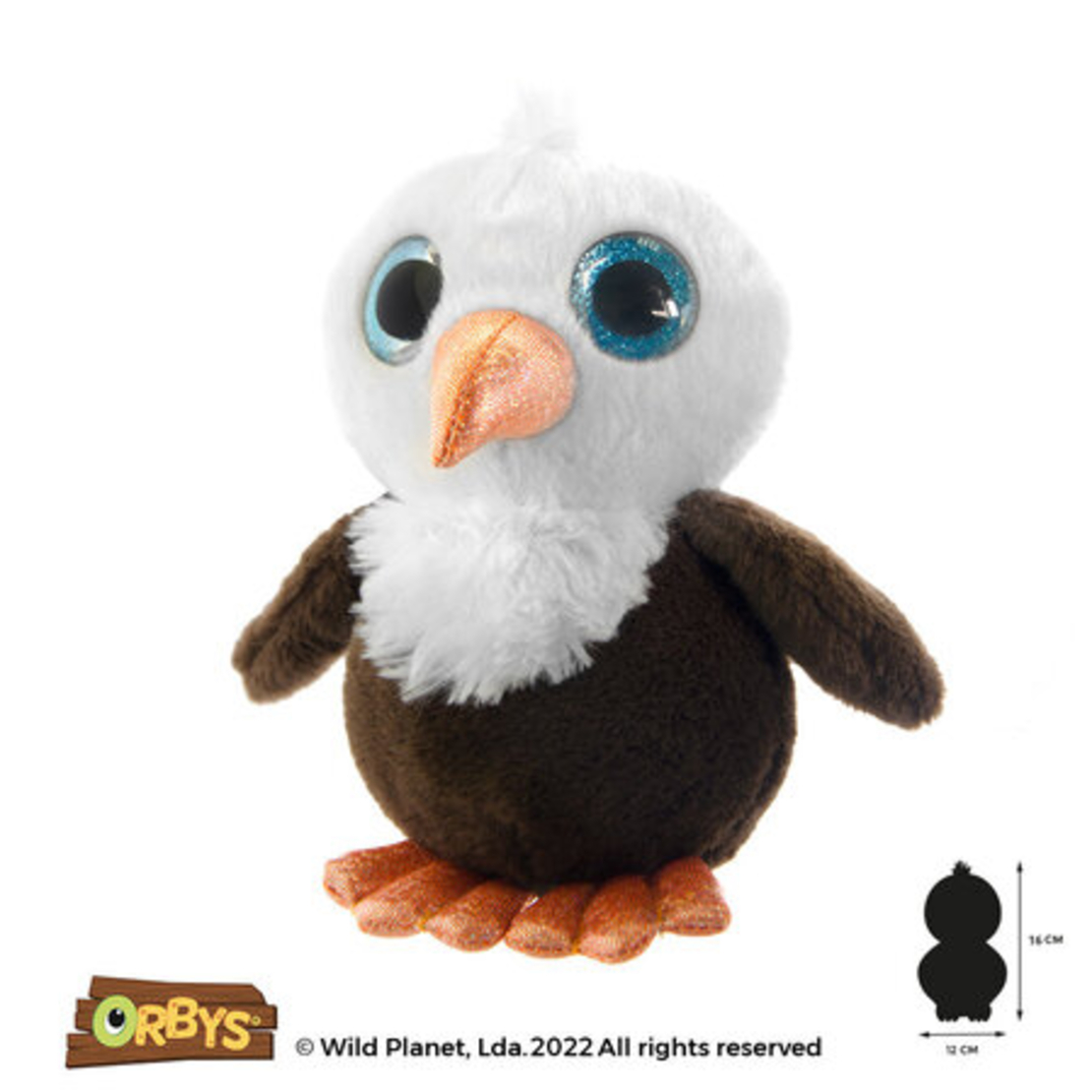 Плюшена играчка, Бебе орел 15см Wild Planet