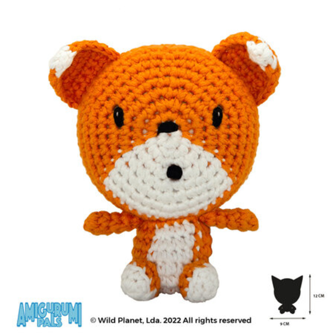 Ръчно плетена играчка, Лисица 12см Wild Planet