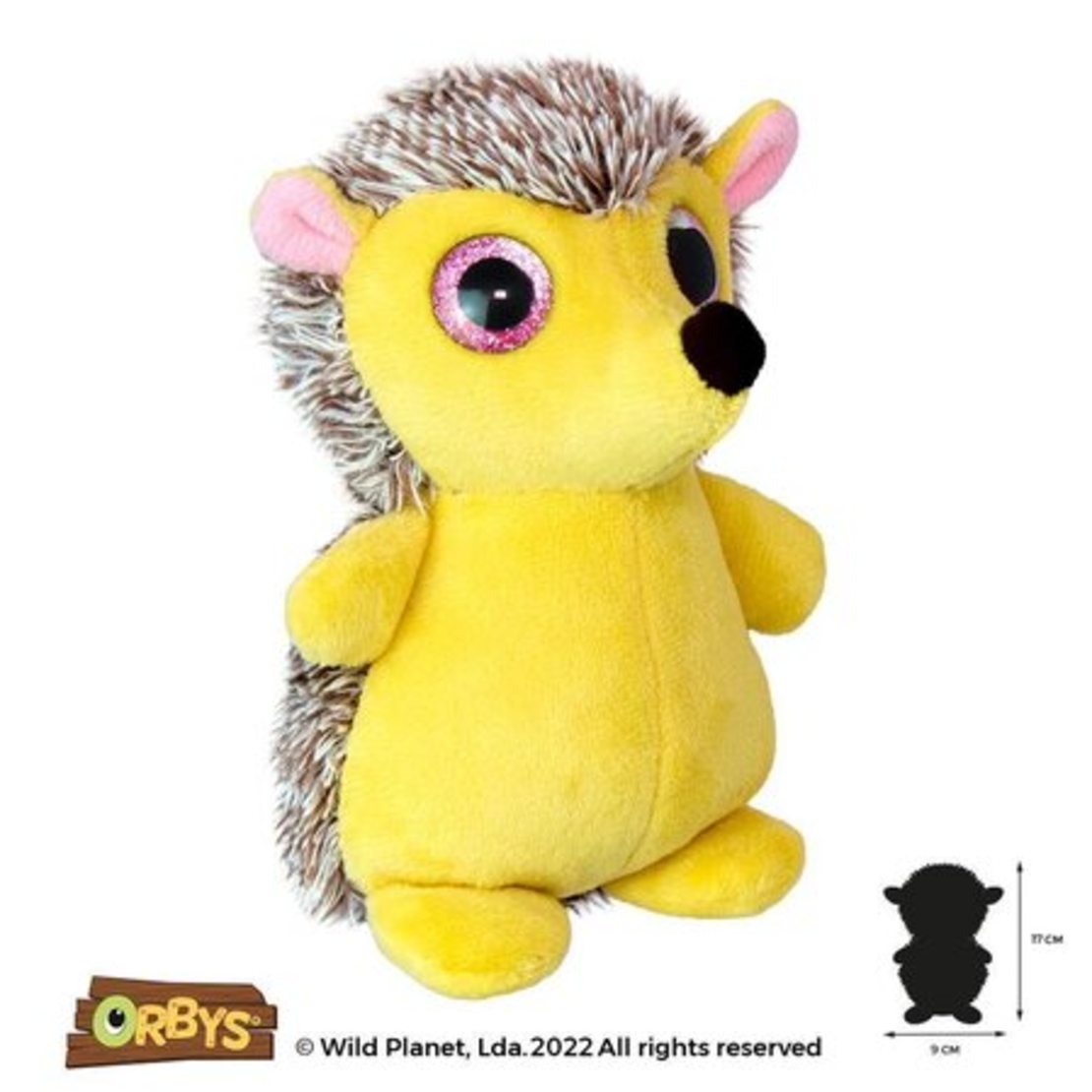 Плюшена играчка, Таралеж 17см Wild Planet