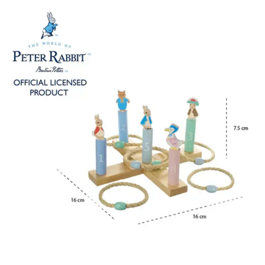 Дървена игра с рингове, Petter Rabbit