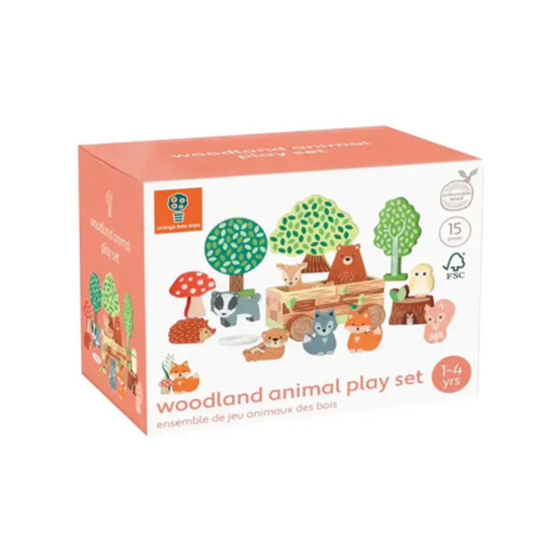 Госрки животни с количка - Woodland (FSC®)