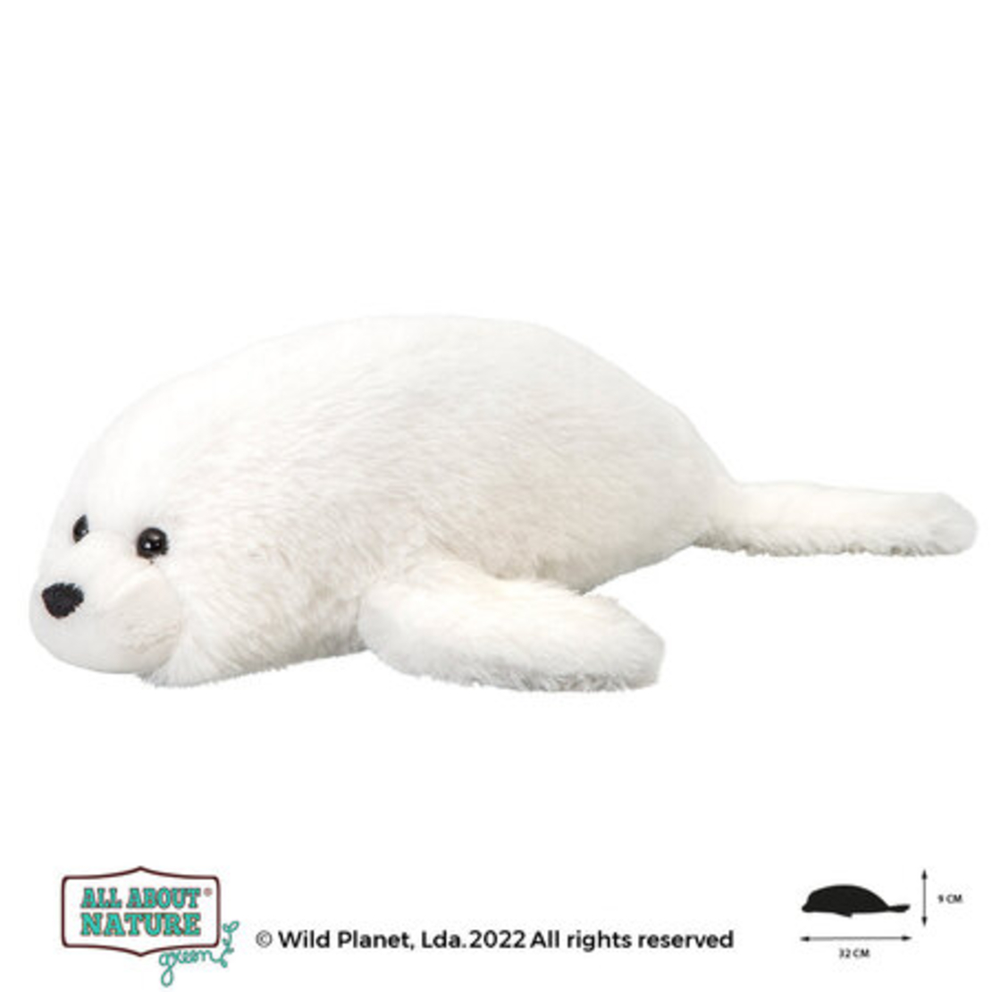 Плюшена играчка, Тюлен 32см Wild Planet