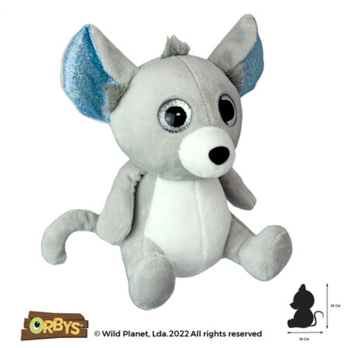Плюшена играчка, Мишка 15см. Wild Planet