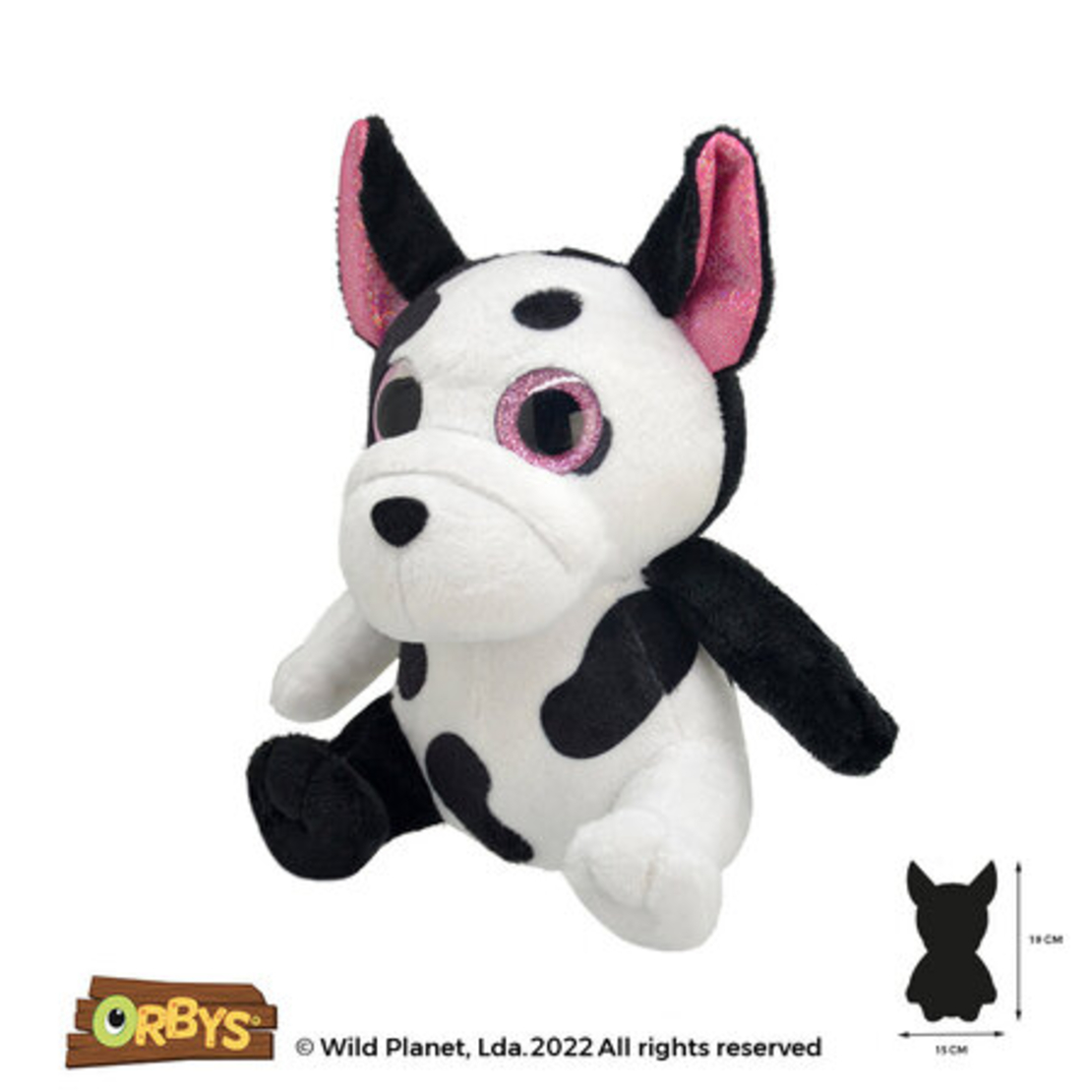Плюшена играчка, Френски булдог 19см. Wild Planet