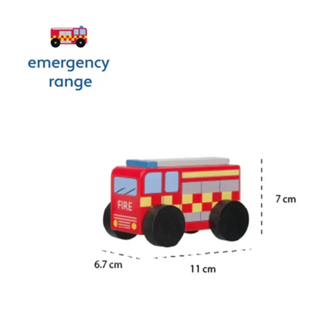 Дървена пожарна кола - Emergency Services