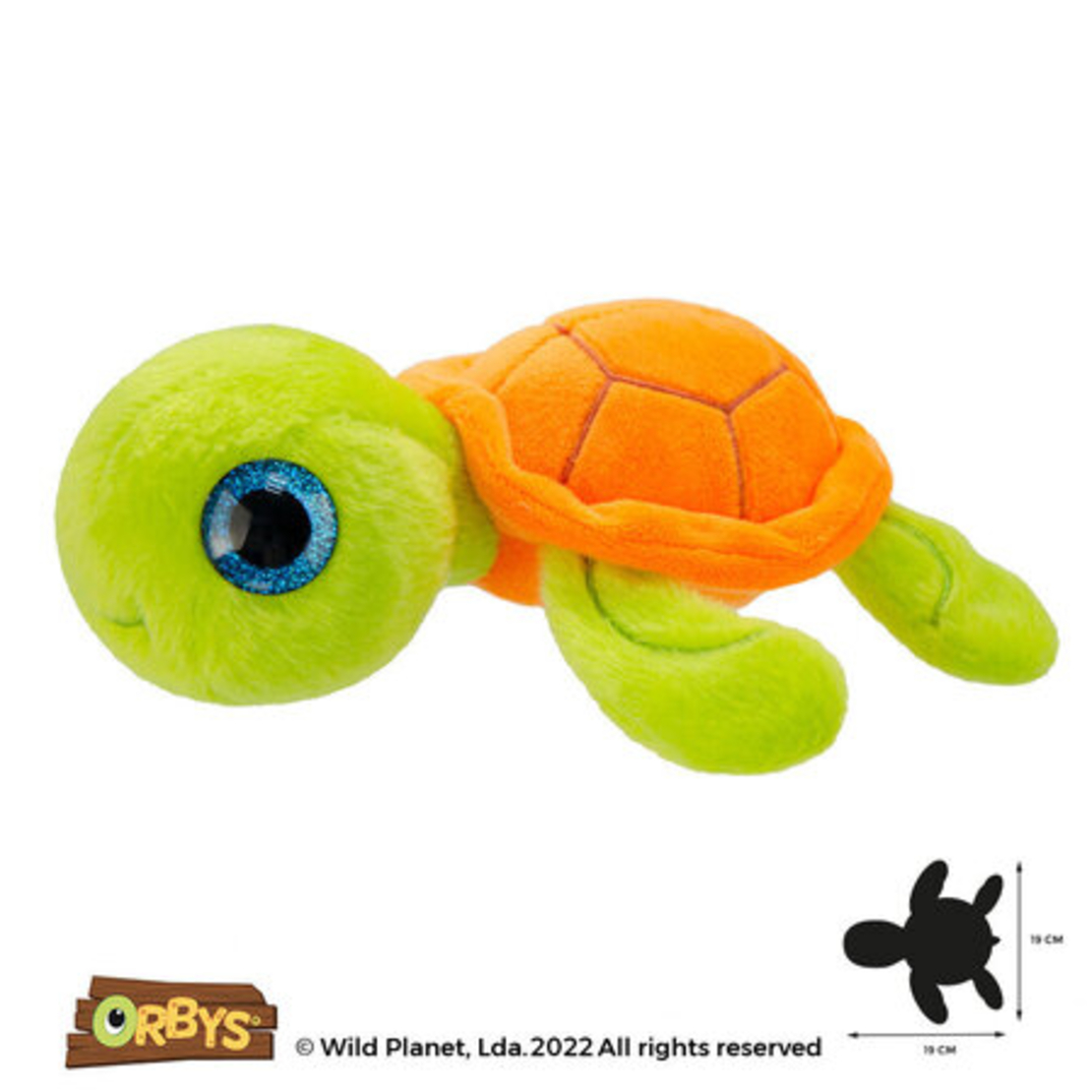 Плюшена играчка, Костенурка 19см Wild Planet