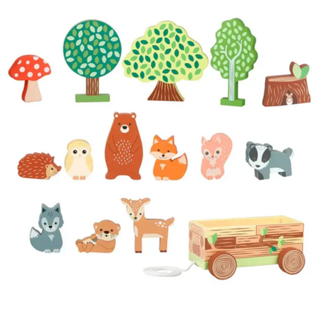 Госрки животни с количка - Woodland (FSC®)