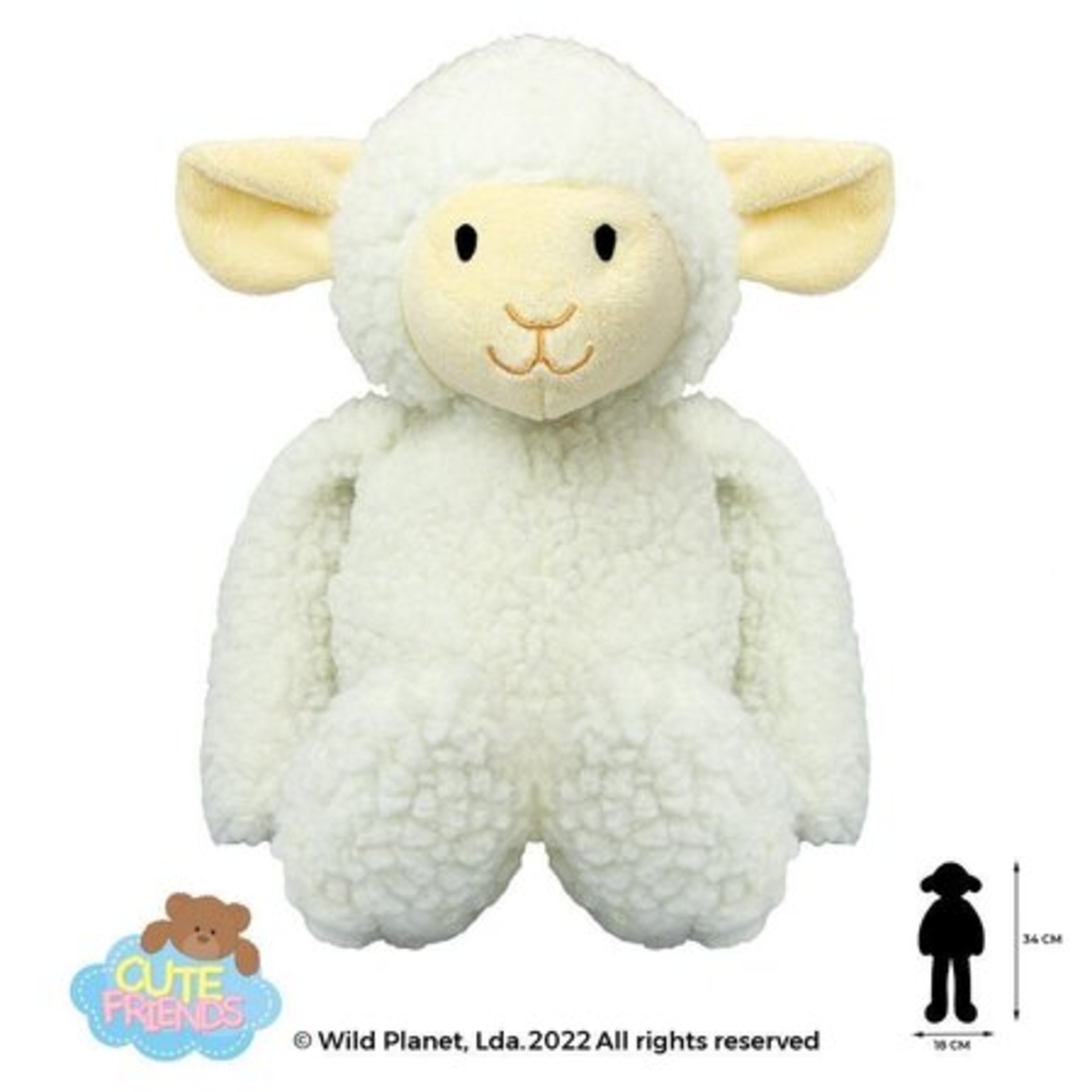 Плюшена играчка, Голяма Овца 34см Wild Planet