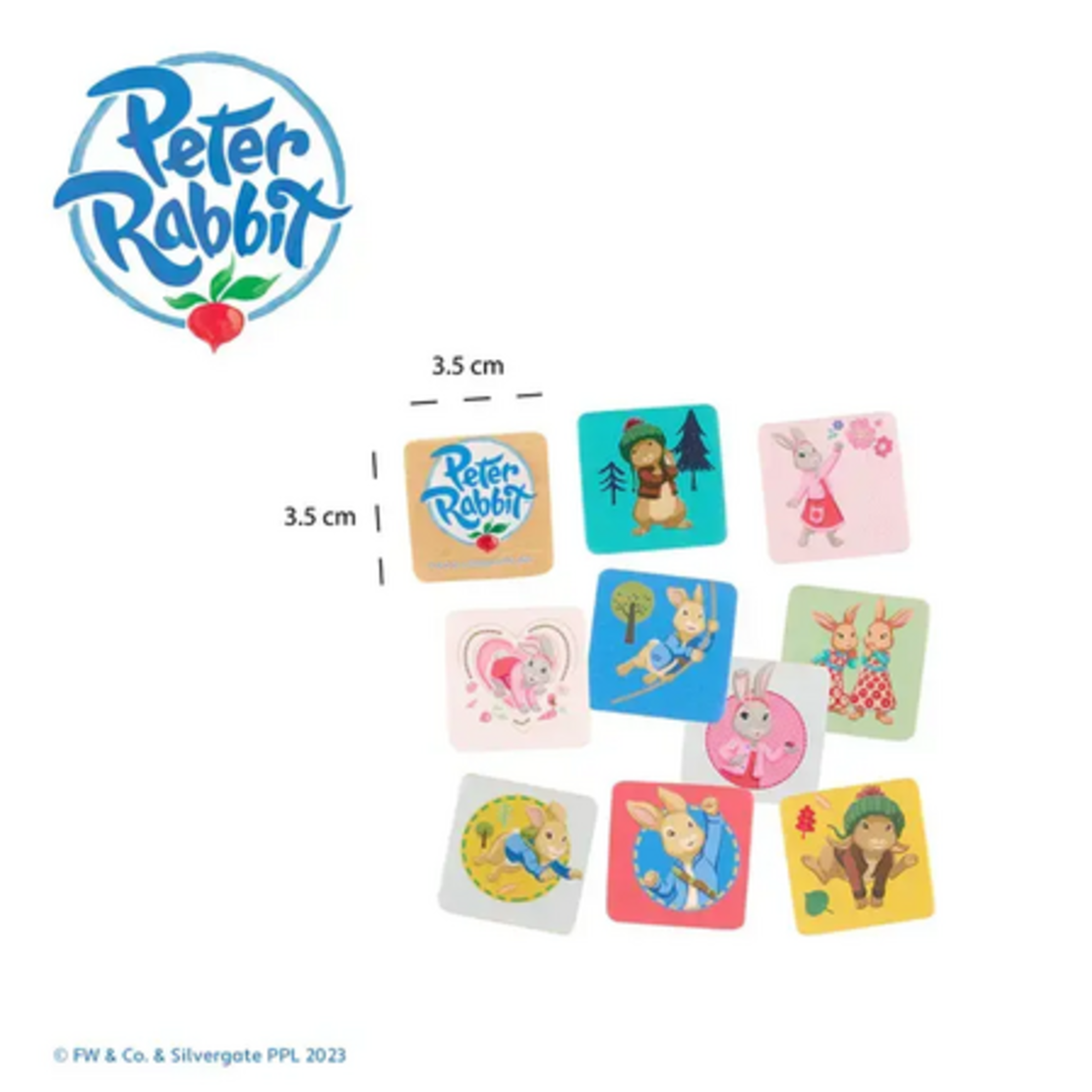 Игра за памет Peter Rabbit, Мемо