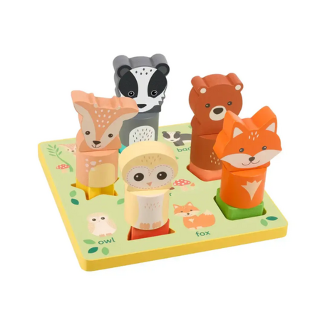3D Пъзел с животни - Woodland Animals