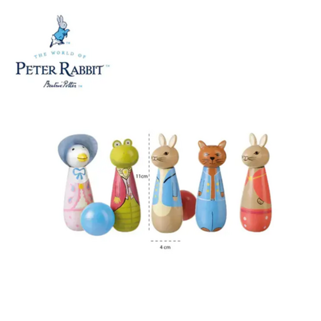Дървен Боулинг -  Peter Rabbit™