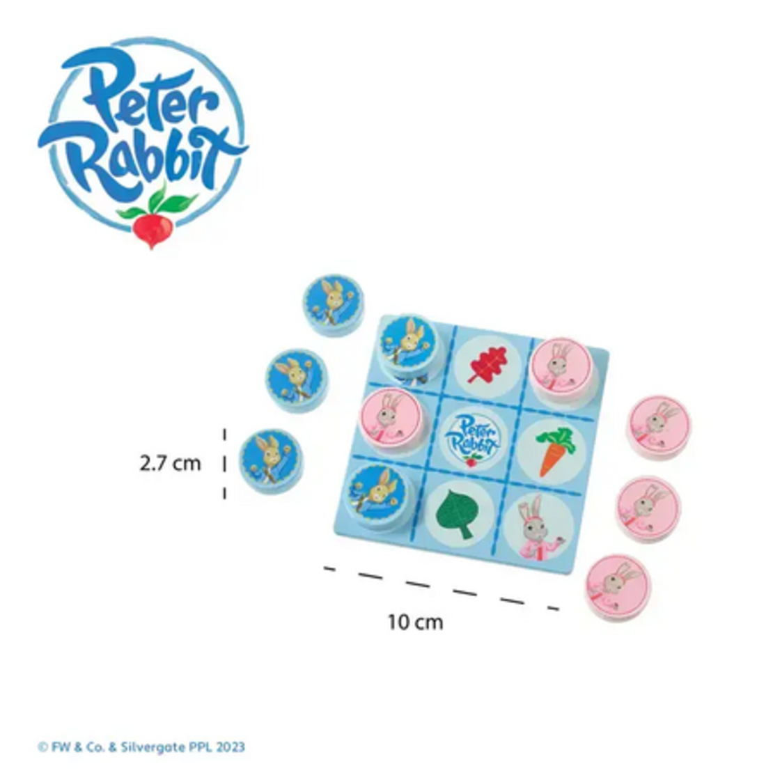 Дървен Морски Шах ,  Peter Rabbit , 11 части