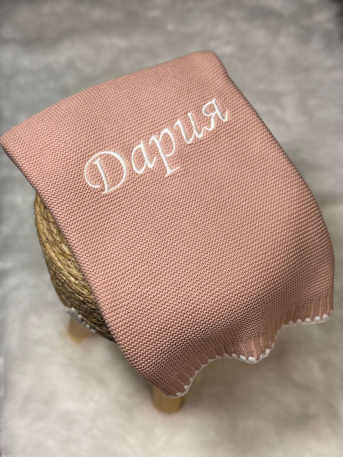 Мекичко памучно одеяло в розово