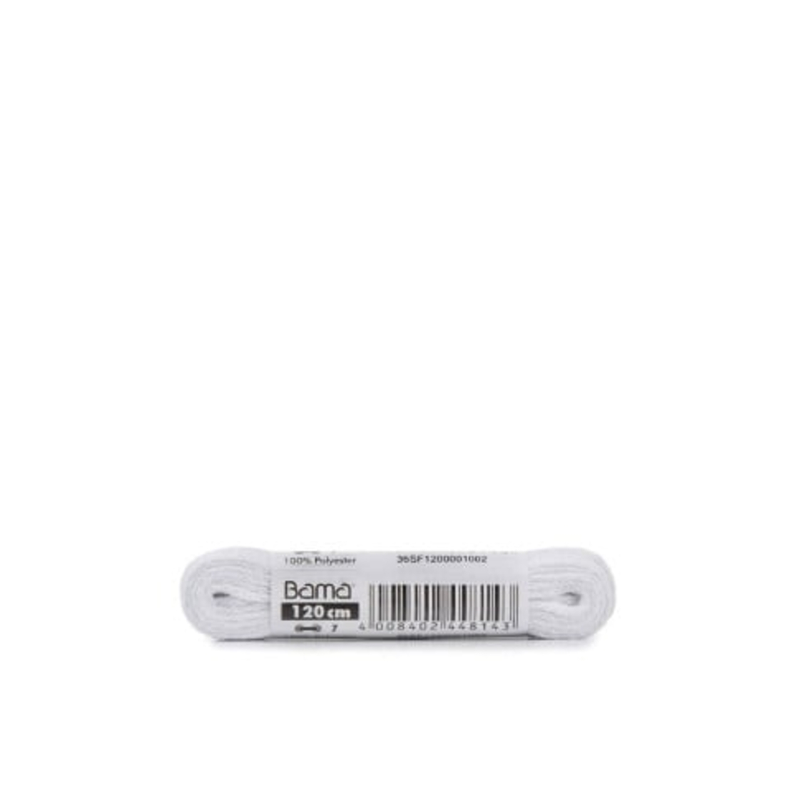 BAMA Flat Laces White 120cm