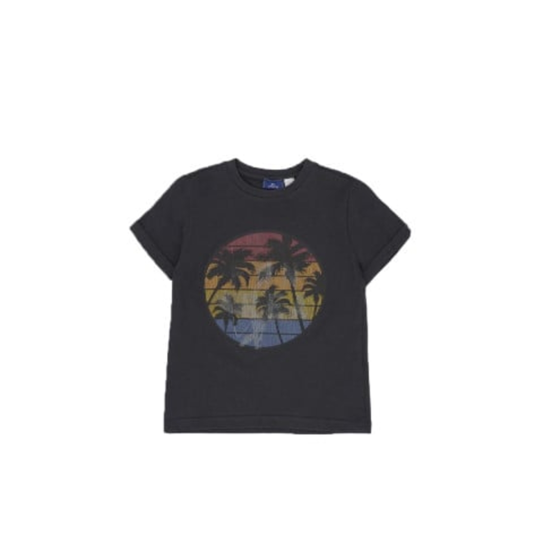 CHICCO Boys Palms Tee Dark Blue