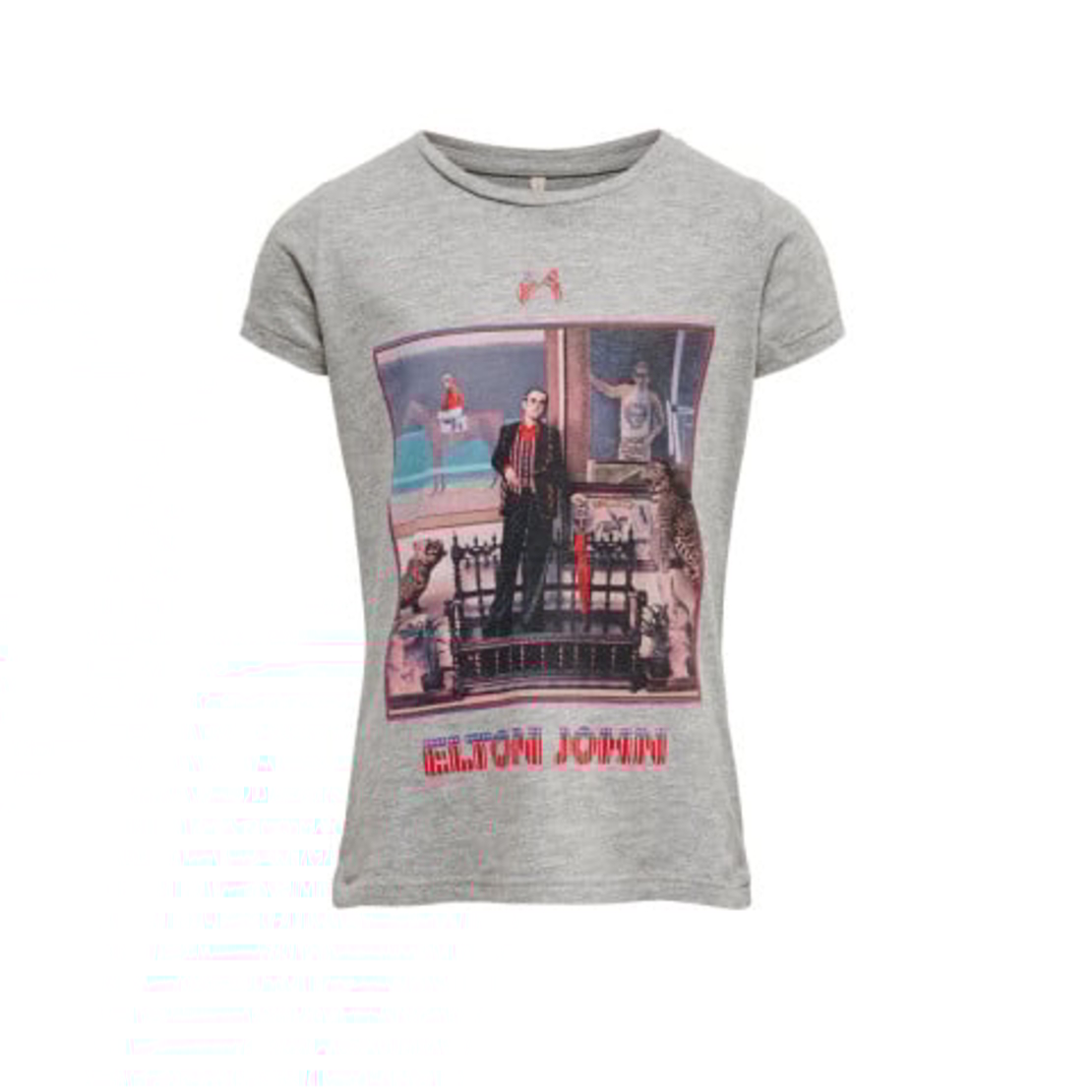 ONLY x Elton John Printed Tee Grey