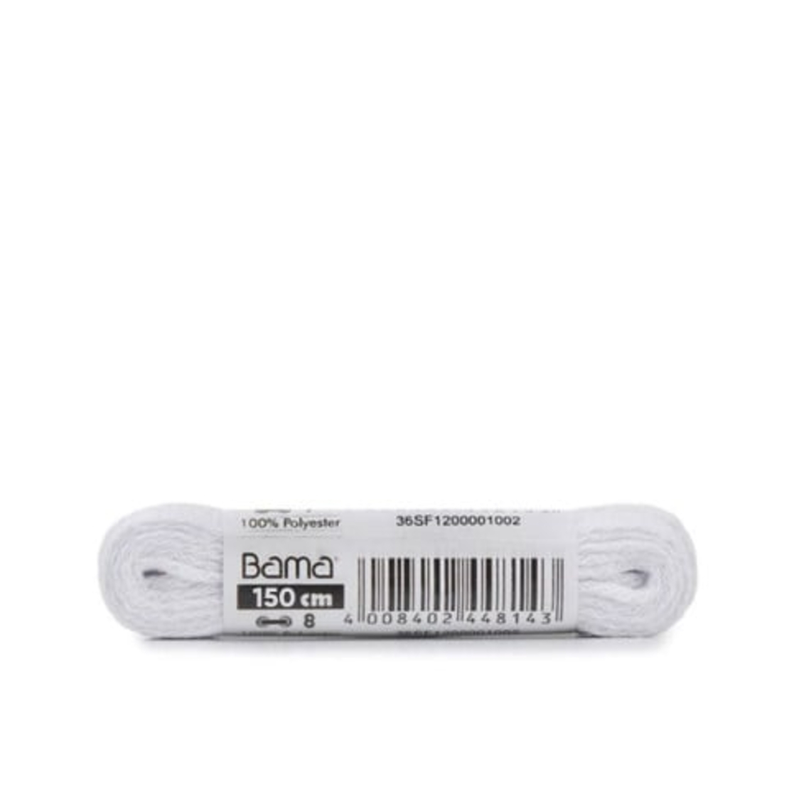 BAMA Flat Laces White 150cm