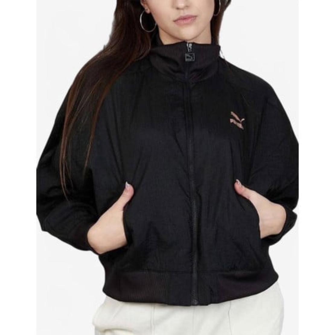 PUMA Aitana Cropped Bomber Black
